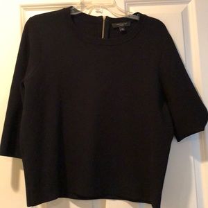 Ann Taylor Heavy Black Sweater